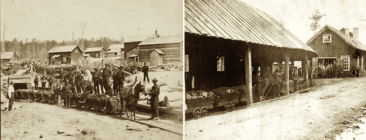 Mines and Coal Station at Antrim